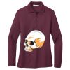 Ladies Silk Touch™ Long Sleeve Polo Thumbnail