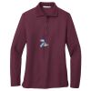 Ladies Silk Touch™ Long Sleeve Polo Thumbnail