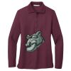 Ladies Silk Touch™ Long Sleeve Polo Thumbnail