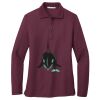 Ladies Silk Touch™ Long Sleeve Polo Thumbnail