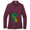 Ladies Silk Touch™ Long Sleeve Polo Thumbnail
