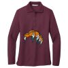 Ladies Silk Touch™ Long Sleeve Polo Thumbnail