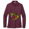 Ladies Silk Touch™ Long Sleeve Polo Thumbnail