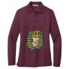 Ladies Silk Touch™ Long Sleeve Polo Thumbnail
