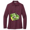 Ladies Silk Touch™ Long Sleeve Polo Thumbnail