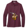 Ladies Silk Touch™ Long Sleeve Polo Thumbnail