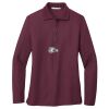 Ladies Silk Touch™ Long Sleeve Polo Thumbnail
