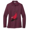 Ladies Silk Touch™ Long Sleeve Polo Thumbnail