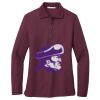 Ladies Silk Touch™ Long Sleeve Polo Thumbnail
