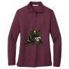 Ladies Silk Touch™ Long Sleeve Polo Thumbnail