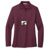 Ladies Silk Touch™ Long Sleeve Polo Thumbnail