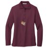 Ladies Silk Touch™ Long Sleeve Polo Thumbnail