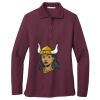 Ladies Silk Touch™ Long Sleeve Polo Thumbnail