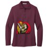 Ladies Silk Touch™ Long Sleeve Polo Thumbnail
