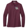 Ladies Silk Touch™ Long Sleeve Polo Thumbnail
