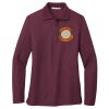 Ladies Silk Touch™ Long Sleeve Polo Thumbnail