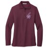 Ladies Silk Touch™ Long Sleeve Polo Thumbnail