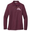 Ladies Silk Touch™ Long Sleeve Polo Thumbnail