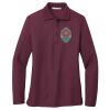 Ladies Silk Touch™ Long Sleeve Polo Thumbnail