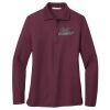 Ladies Silk Touch™ Long Sleeve Polo Thumbnail