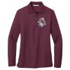 Ladies Silk Touch™ Long Sleeve Polo Thumbnail