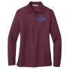 Ladies Silk Touch™ Long Sleeve Polo Thumbnail