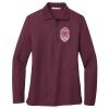 Ladies Silk Touch™ Long Sleeve Polo Thumbnail