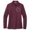 Ladies Silk Touch™ Long Sleeve Polo Thumbnail