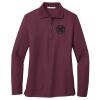 Ladies Silk Touch™ Long Sleeve Polo Thumbnail