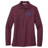Ladies Silk Touch™ Long Sleeve Polo Thumbnail