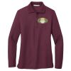 Ladies Silk Touch™ Long Sleeve Polo Thumbnail