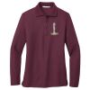 Ladies Silk Touch™ Long Sleeve Polo Thumbnail