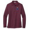 Ladies Silk Touch™ Long Sleeve Polo Thumbnail