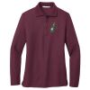 Ladies Silk Touch™ Long Sleeve Polo Thumbnail