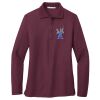 Ladies Silk Touch™ Long Sleeve Polo Thumbnail