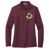 Ladies Silk Touch™ Long Sleeve Polo Thumbnail