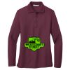 Ladies Silk Touch™ Long Sleeve Polo Thumbnail