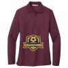 Ladies Silk Touch™ Long Sleeve Polo Thumbnail