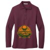 Ladies Silk Touch™ Long Sleeve Polo Thumbnail