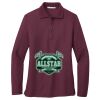 Ladies Silk Touch™ Long Sleeve Polo Thumbnail