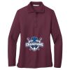 Ladies Silk Touch™ Long Sleeve Polo Thumbnail