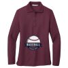 Ladies Silk Touch™ Long Sleeve Polo Thumbnail