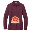 Ladies Silk Touch™ Long Sleeve Polo Thumbnail