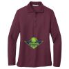 Ladies Silk Touch™ Long Sleeve Polo Thumbnail