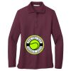 Ladies Silk Touch™ Long Sleeve Polo Thumbnail