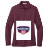 Ladies Silk Touch™ Long Sleeve Polo Thumbnail