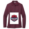 Ladies Silk Touch™ Long Sleeve Polo Thumbnail