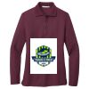 Ladies Silk Touch™ Long Sleeve Polo Thumbnail