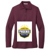 Ladies Silk Touch™ Long Sleeve Polo Thumbnail