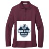 Ladies Silk Touch™ Long Sleeve Polo Thumbnail